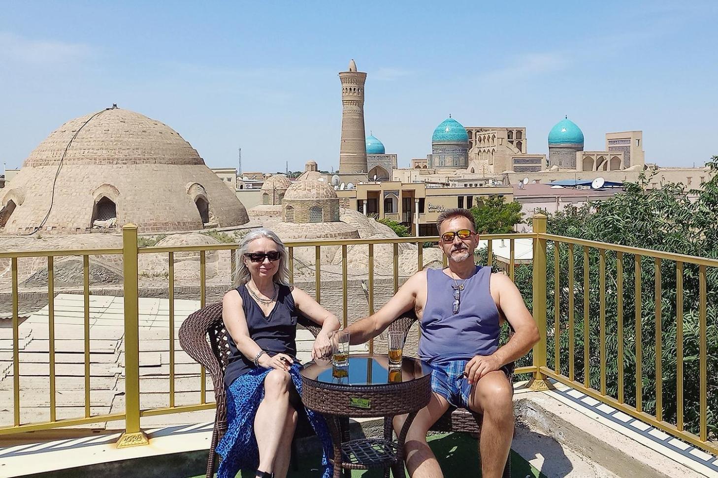 Nanosh East Hotel Bukhara Esterno foto